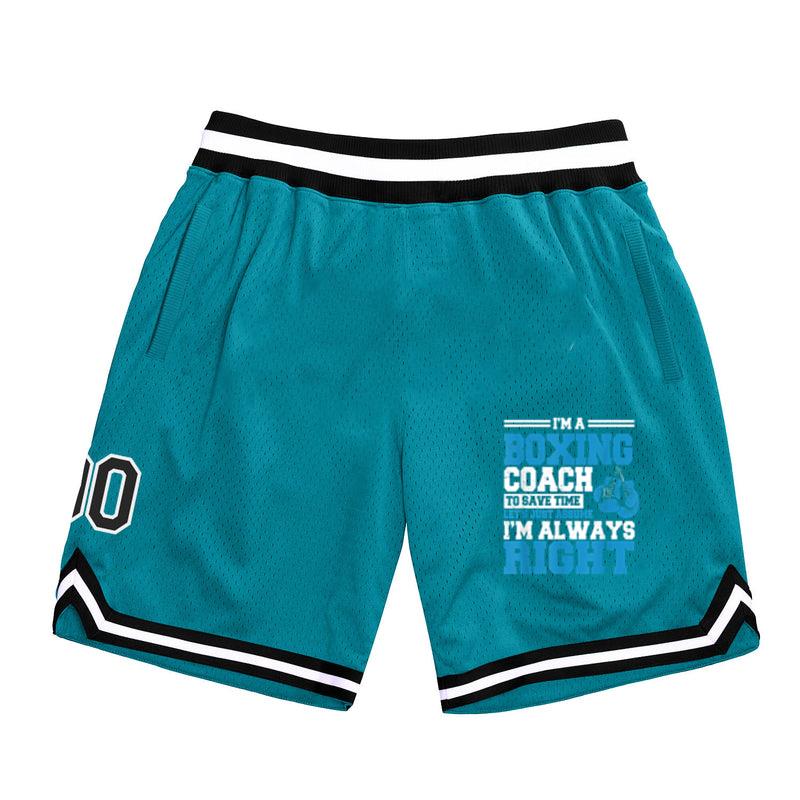 Boxing Coach Basketball Shorts