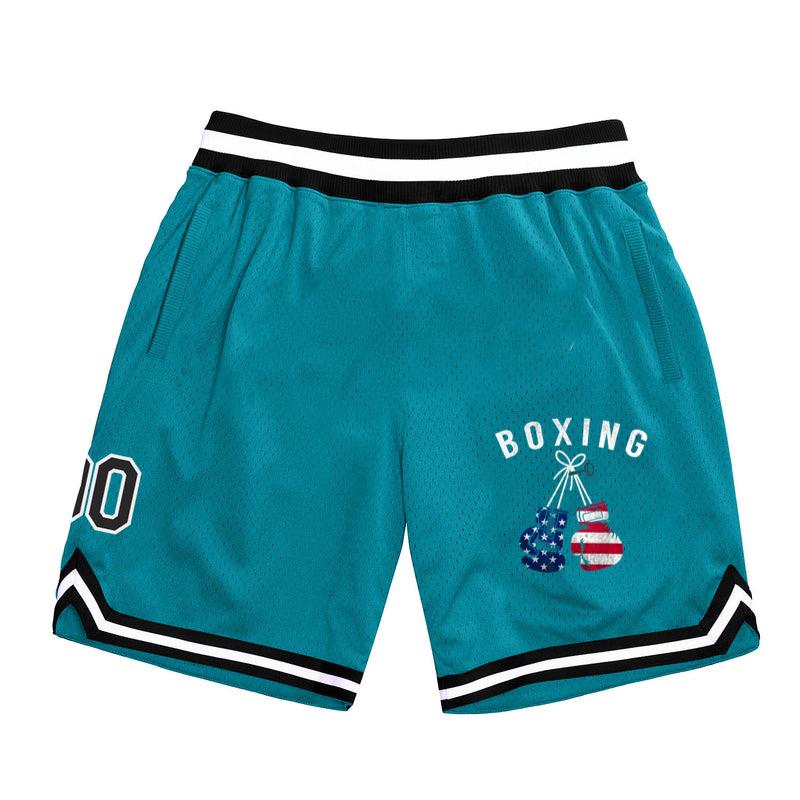 Boxing Gloves American Flag USA Basketball Shorts