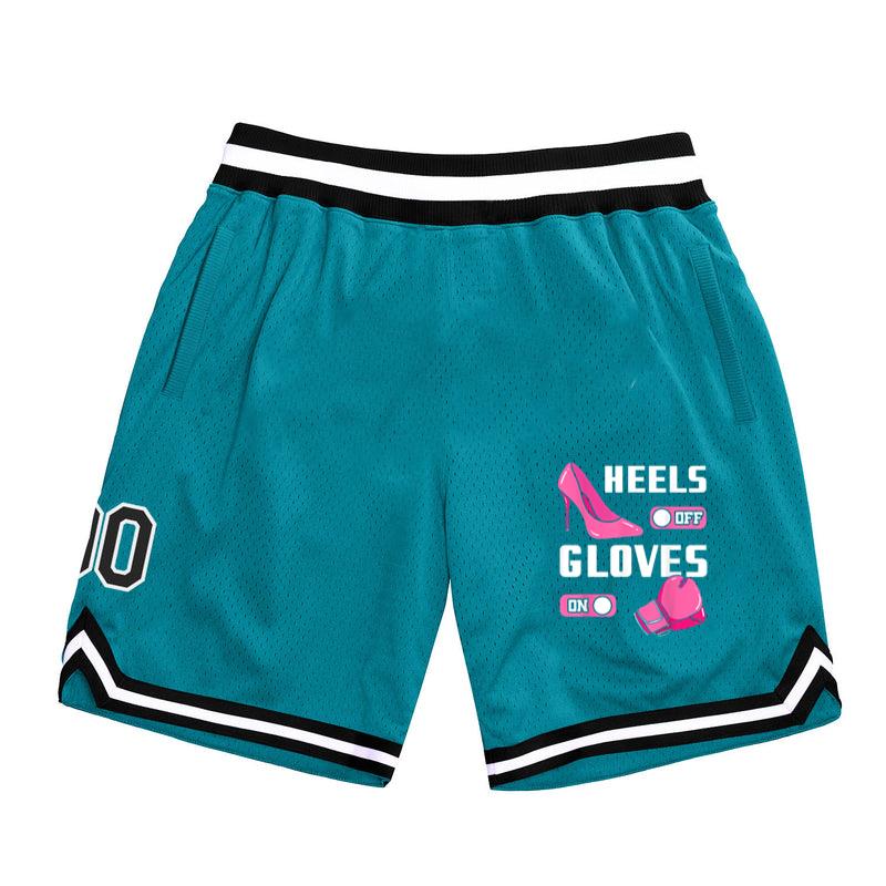 Boxing Heels Off Gloves On Basketball Shorts