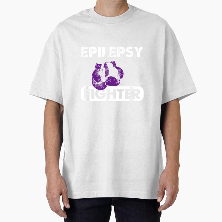 Epilepsy Fighter Purple Boxing T-Shirt