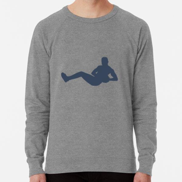 Exercise Person With Ball Silhouette Sweatshirt