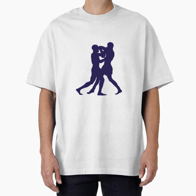 Fight Kickboxing Sport Silhouette T-Shirt