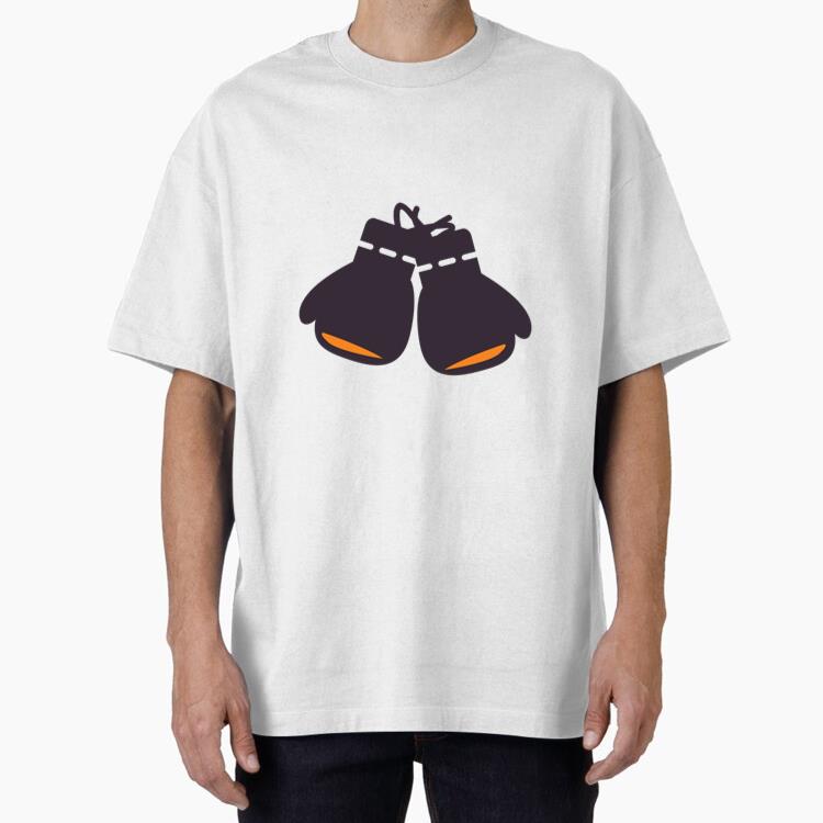 Flat Boxing Gloves Icon T-Shirt
