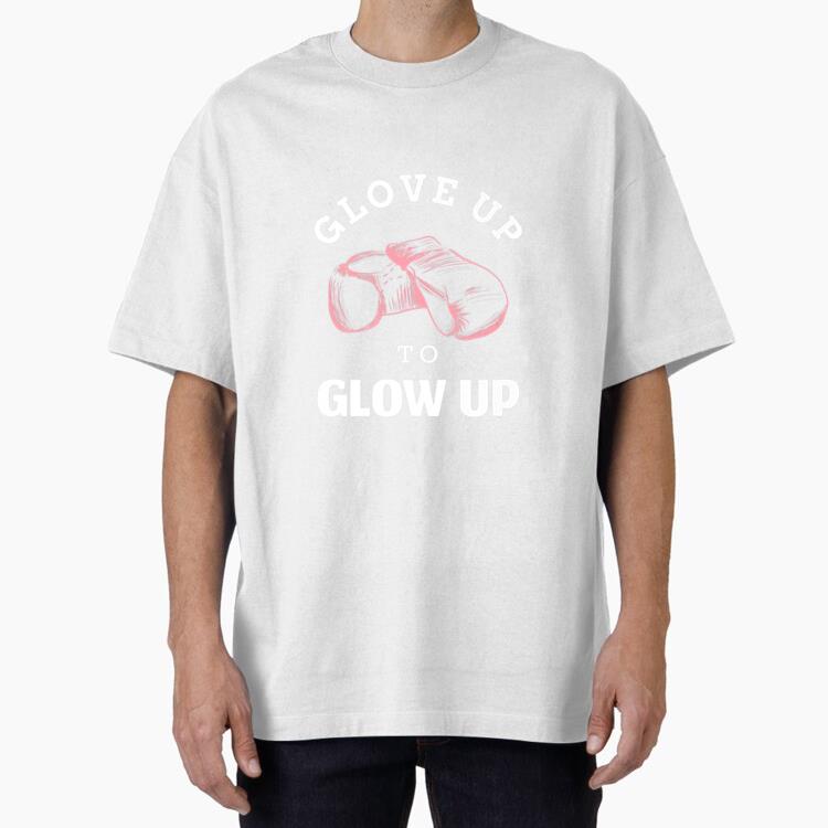 Glove Up to Glow Up Ladies Boxing T-Shirt