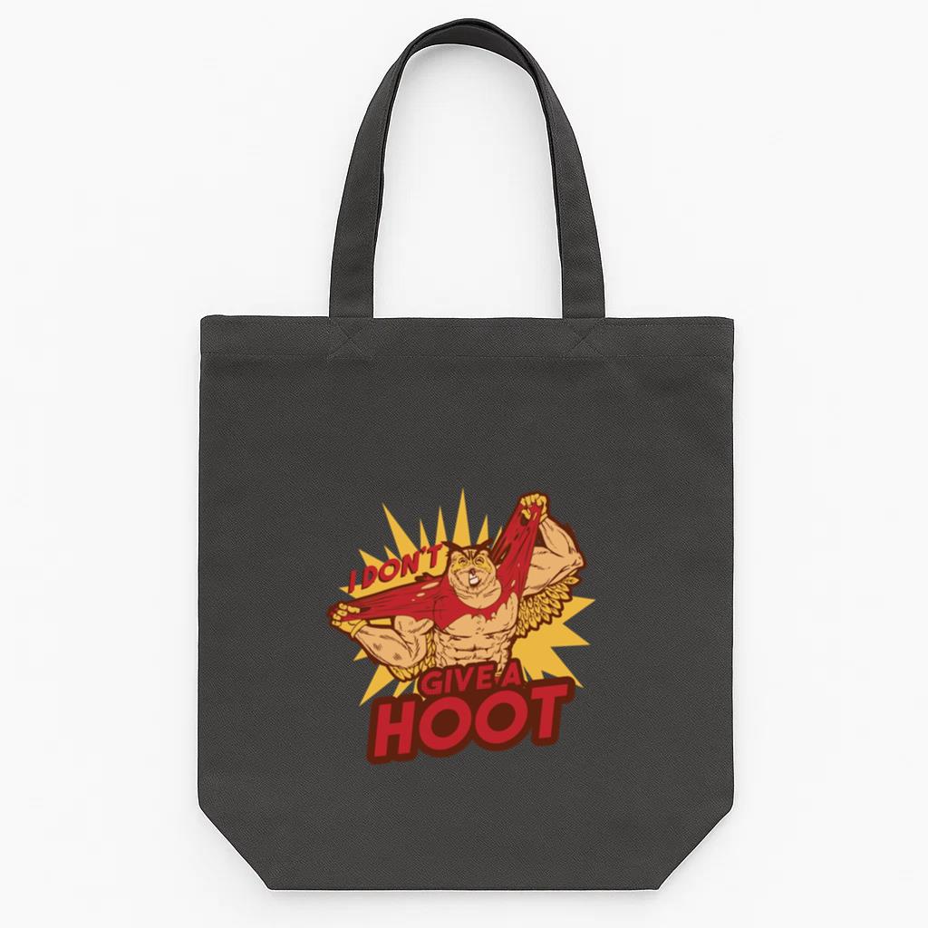 I Dont Give A Hoot Tote Canvas Bag