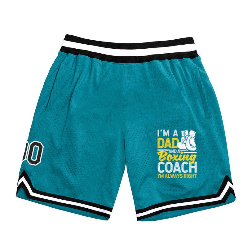 Im A Dad And A Boxing Coach Basketball Shorts