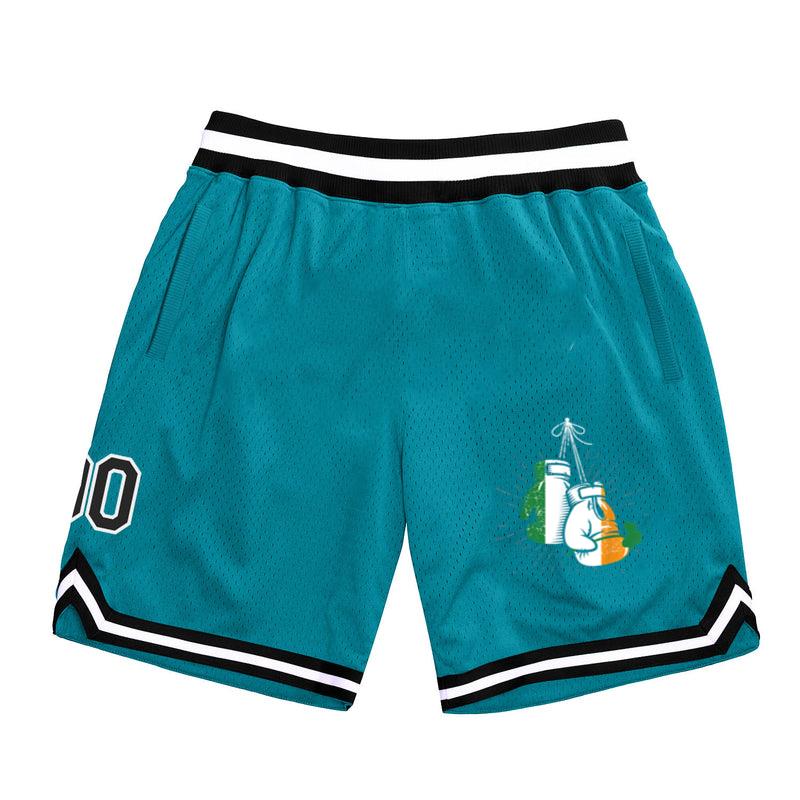 Ireland Flag Shamrock Irish Boxing Basketball Shorts