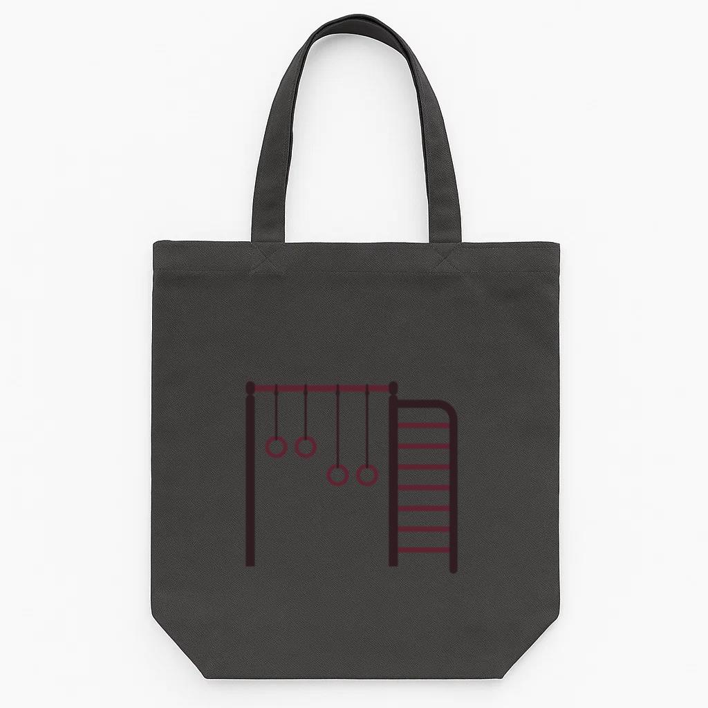 Jungle Gym Icon Tote Canvas Bag