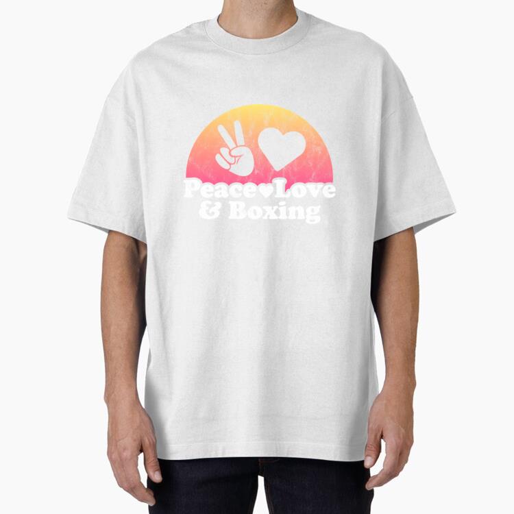 Peace Love And Boxing T-Shirt