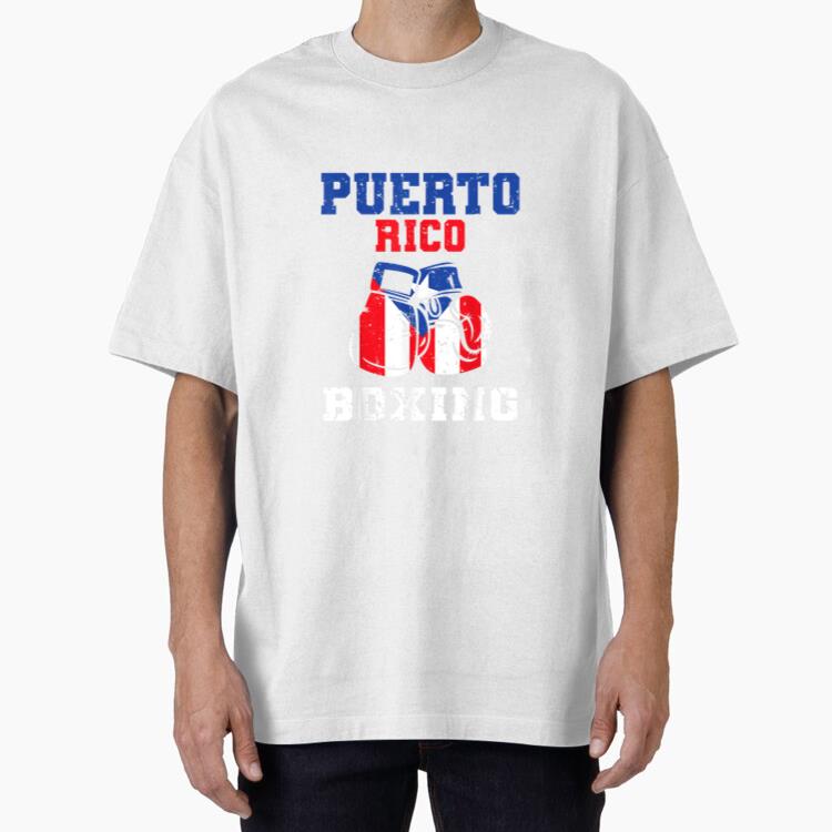 Puerto Rican Flag Boxing T-Shirt