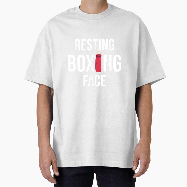 Resting Boxing Face Gym Coach T-Shirt